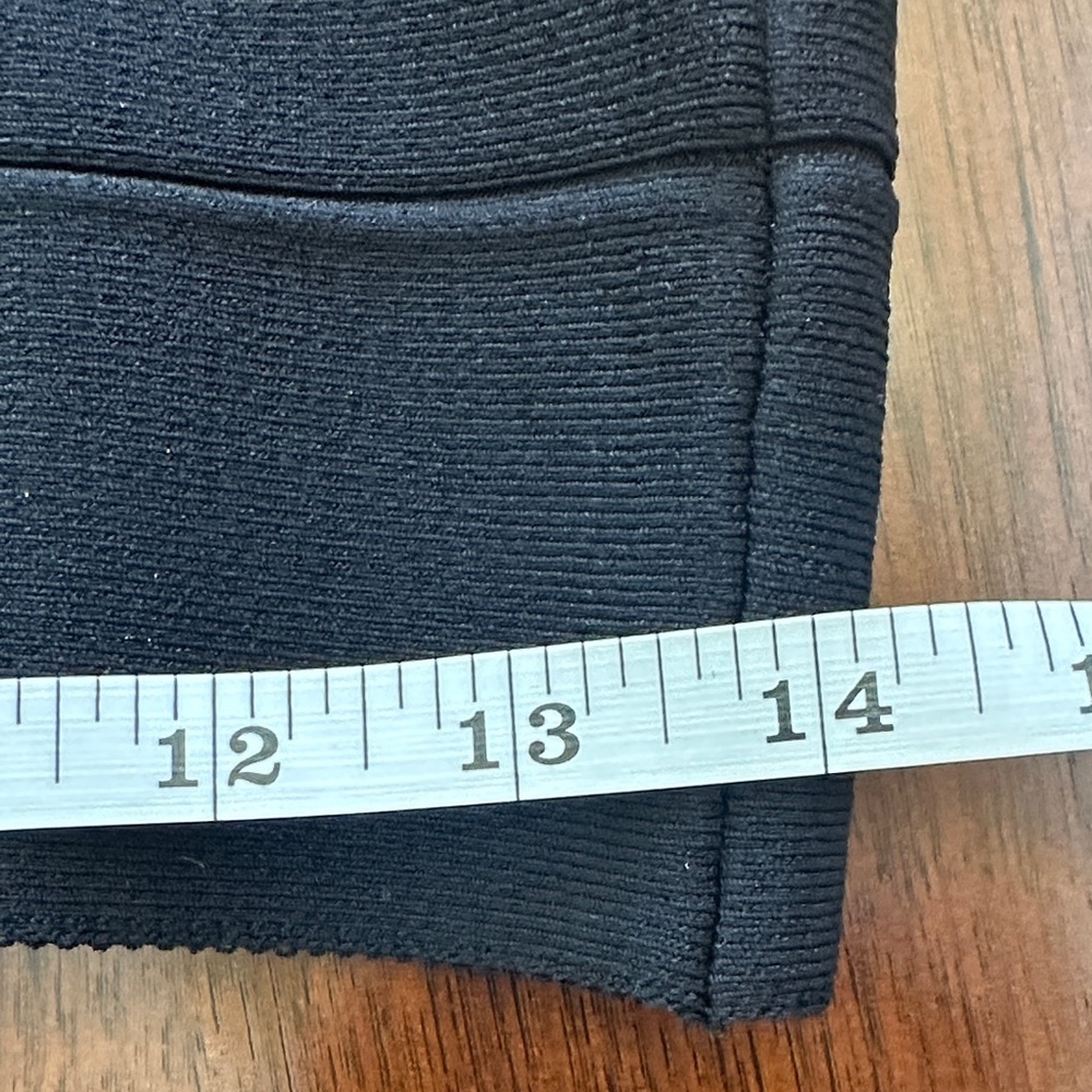 Romeo & Juliet Couture Black Women's Bandage Skirt, Stretchy, Mini, Size S - Picture 8 of 12